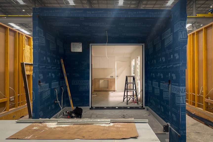 prefabricated_module_for_an_apartment Prefab housing promised 50 years ago as solution to housing supply crisis. Advanced Offsite Group News, originally published by ABC News